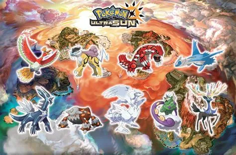 Does ultra sun have all legendaries