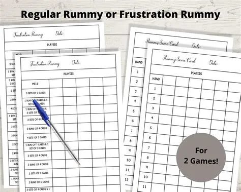 What is the final score of rummy