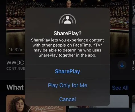 What app is shareplay enabled