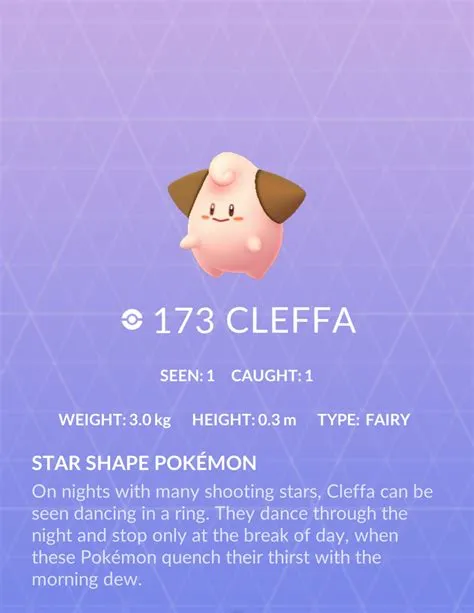 What is number 173 in pokemon go