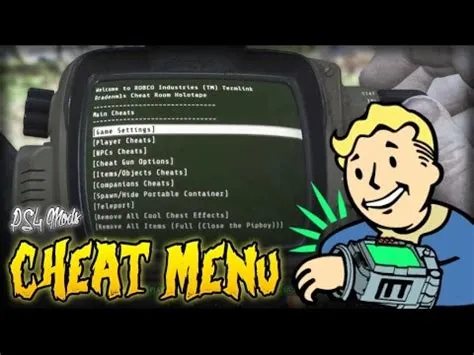 Does fallout 76 have cheats