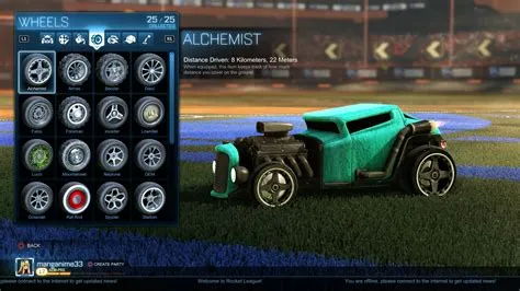 Do wheels affect speed in rocket league