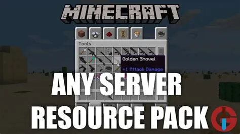 Are resource packs allowed on servers