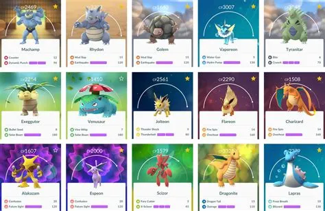 Which pokémon evolve the best in pokémon go