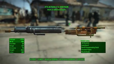 What weapon does the most damage in fallout 4