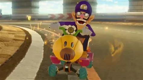 Why does everyone play waluigi mk8