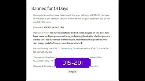 What is the longest ban time