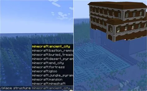 How do you export a minecraft structure