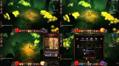 Is diablo 3 2 player split-screen