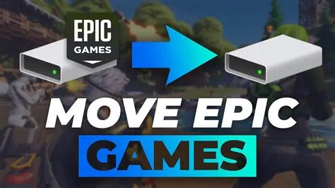 How do i move epic games to another drive reddit