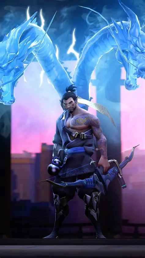 Why does hanzo have 2 dragons