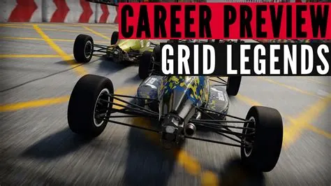 Can you play grid legends career mode offline