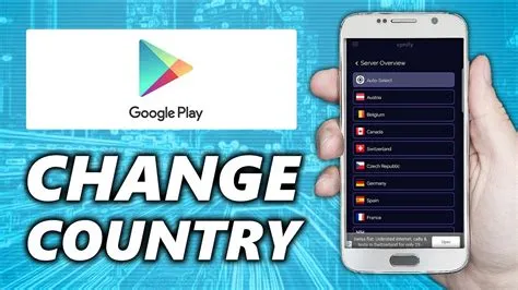 How long does it take for google play store to change country