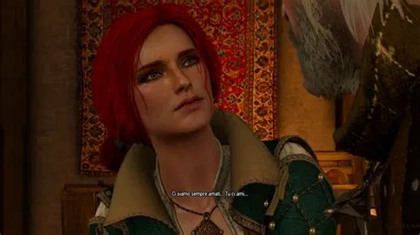 What happens if you tell triss and yen you love them