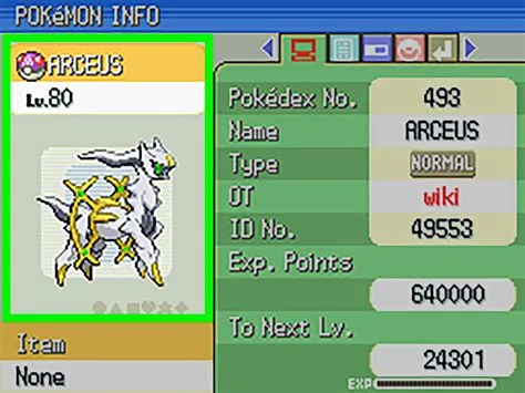 Can you catch arceus without trading