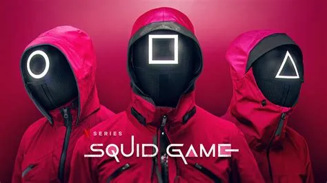 Are the clothes in squid game red or pink