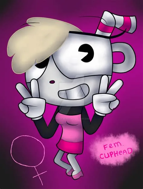 Is there a girl cuphead