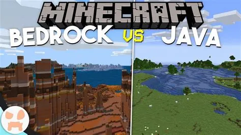 Is java better than bedrock minecraft