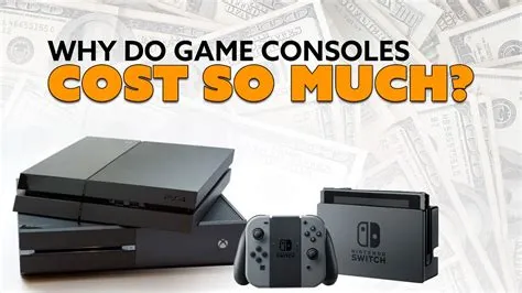 How much does it cost to make a video game console