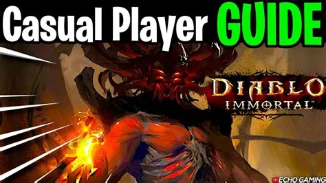 Is diablo immortal good for casual players