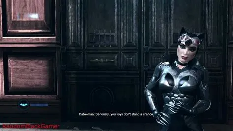 Can you play as catwoman in arkham