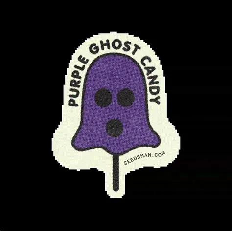 What is purple ghost candy