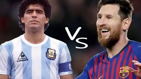 Who is better messi vs maradona